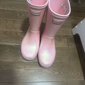 Hunter Blush Waterproof Boots